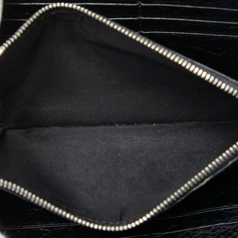 BALENCIAGA バレンシアガ 長財布 ラウンドファスナー 541996 ブラック  