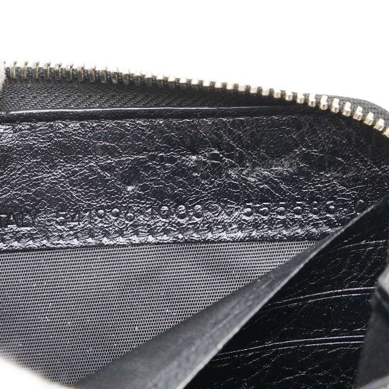 BALENCIAGA バレンシアガ 長財布 ラウンドファスナー 541996 ブラック  