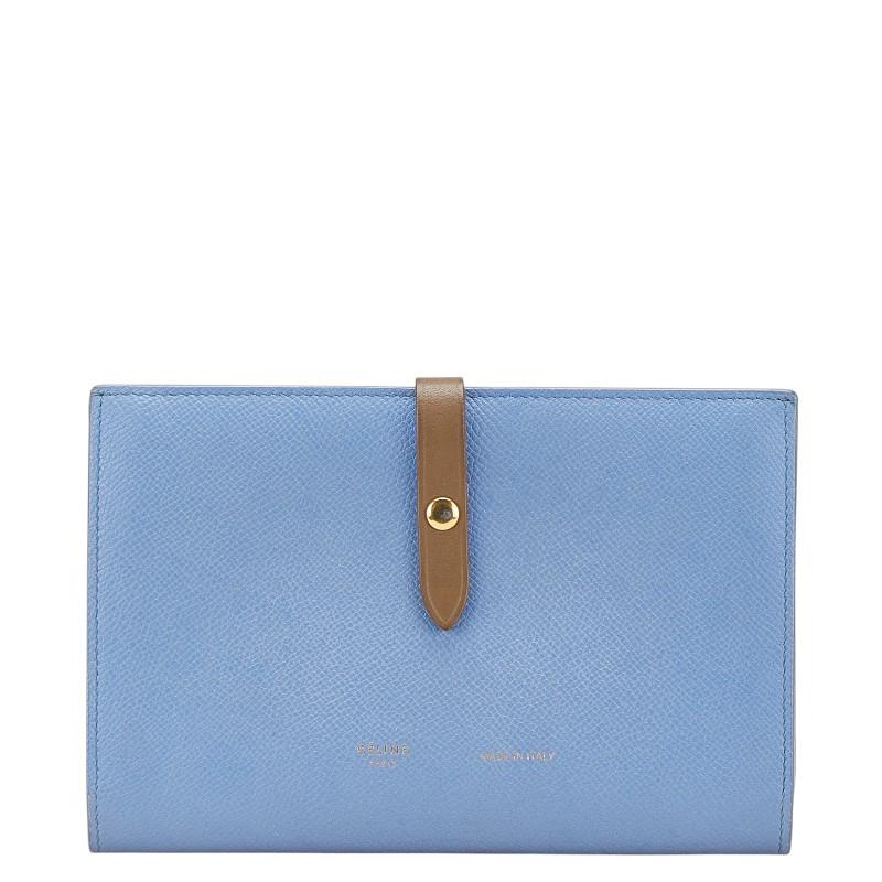 CELINE セリーヌ ラージ マルチファンクション 長財布 ブルー CELINE セリーヌ ラージ マルチファンクション 長財布 ブルー