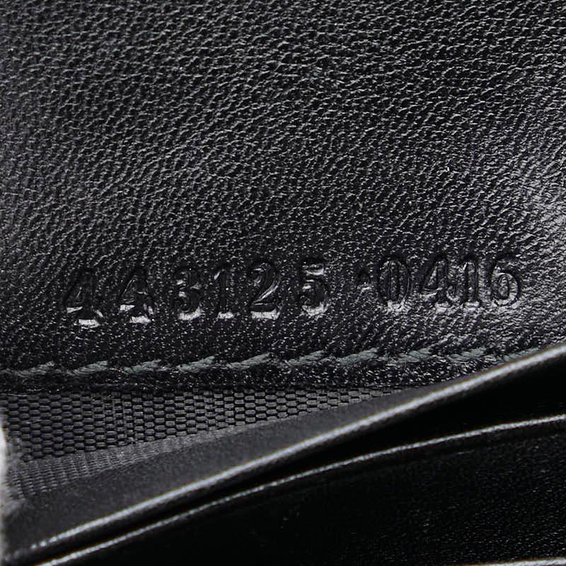 GUCCI（グッチ） GGマーモント 二つ折り財布 443125 ブラック レザー