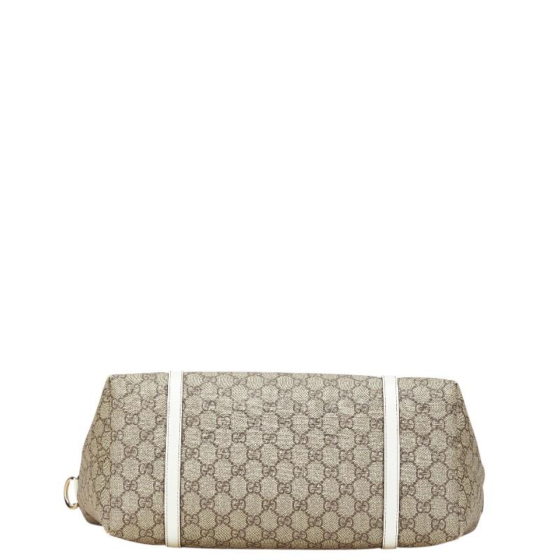 GUCCI（グッチ） GGスプリーム トートバッグ 197953 ベージュ ホワイト