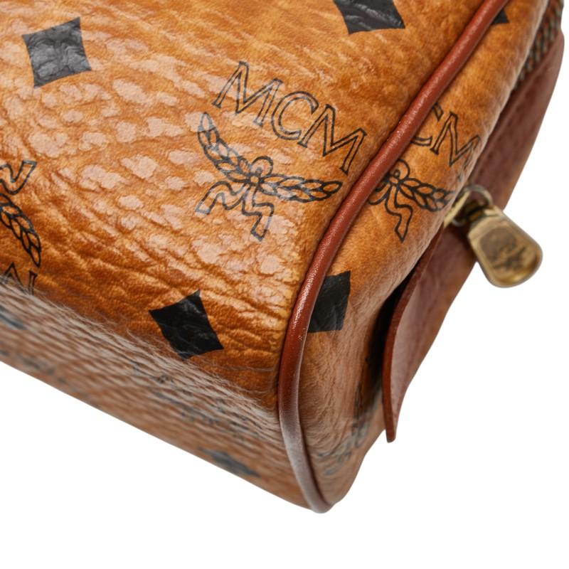 MCM エム シー ヴィセトス ロゴグラム ハンドバッグ ミニ