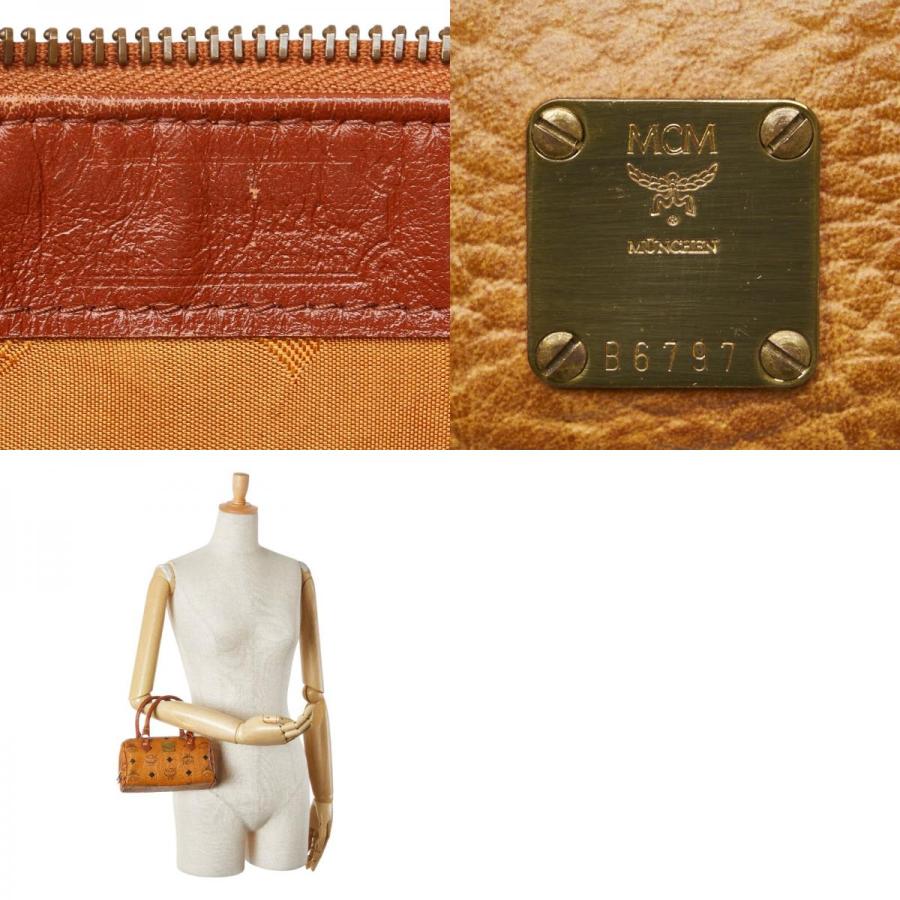 美品✨MCM 大容量 ボストンバッグ ブラウン　モノグラム 美品✨MCM 大容量 ボストンバッグ ブラウン モノグラム MCM ブラウン
