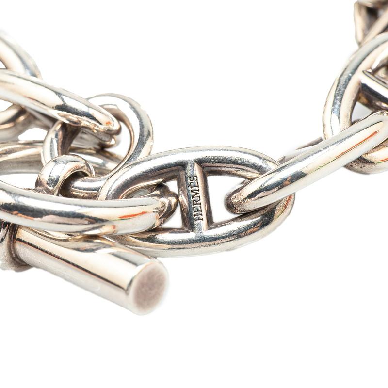 HERMES エルメス シェーヌダンクルGM 12コマ ブレスレット SV925