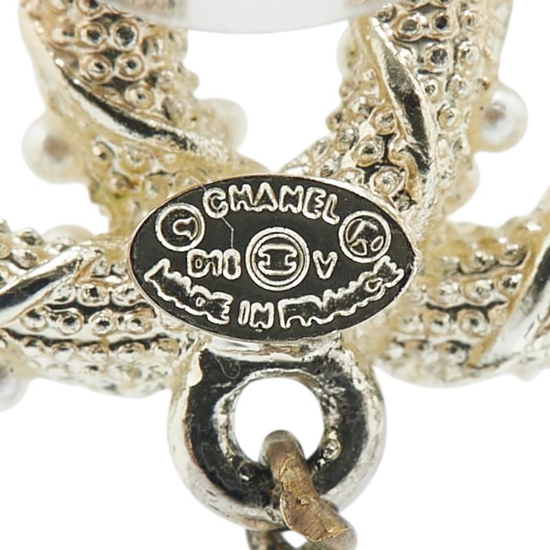 CHANEL シャネル ココマーク ピアス シャンパンゴールド メッキ CHANEL シャネル ココマーク ピアス シャンパンゴールド メッキ