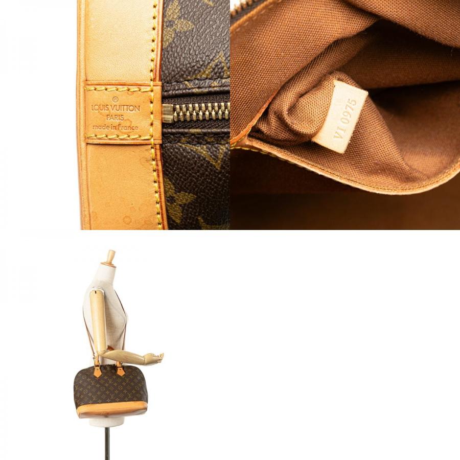 ルイ ヴィトン モノグラム アルマPM ハンドバッグ ショルダーバッグ 2WAY M51130 ブラウン PVC レザー LOUIS VUITTON 【中古】 LOUIS VUITTON（ルイ・ヴィトン） ルイ ヴィトン モノグラム アルマPM