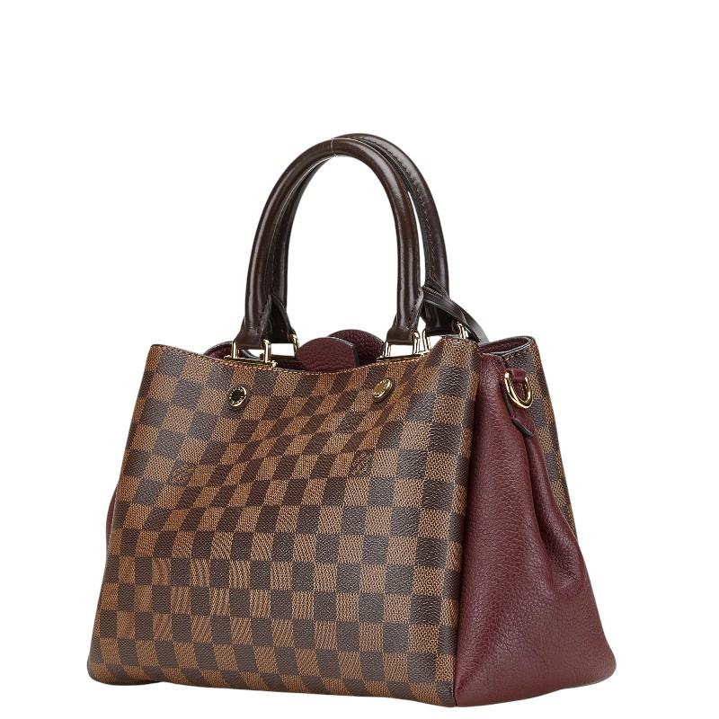 LOUIS VUITTON ルイ ヴィトン ダミエ ブリタニー ハンドバッグ 