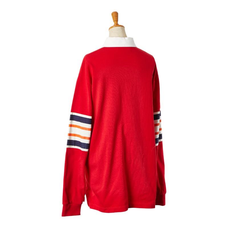 Gucci ラガーシャツ GUCCI（グッチ） ボーダー ポロシャツ ラガーシャツ 長袖 サイズ：S