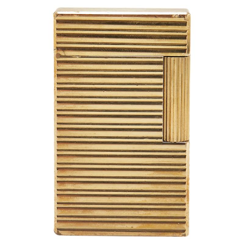 デュポン ライン1 ガスライター ゴールド メッキ レディース Dupont