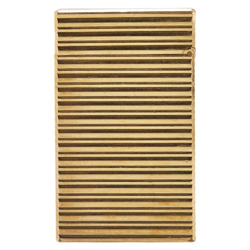 デュポン ライン1 ガスライター ゴールド メッキ レディース Dupont  