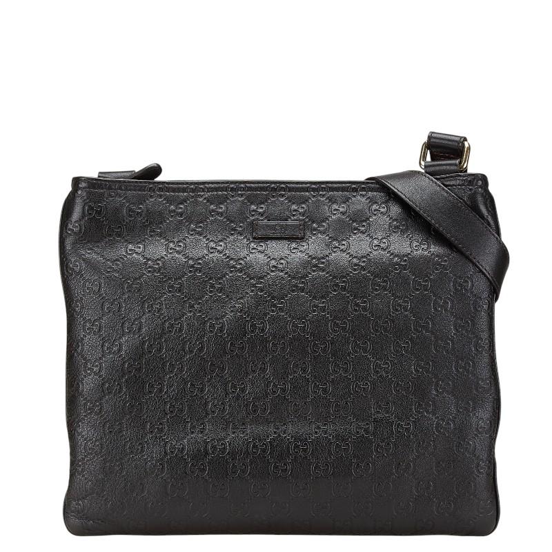 SC バラ売り可 GUCCI（グッチ） グッチシマ 斜め掛け ショルダーバッグ 201446