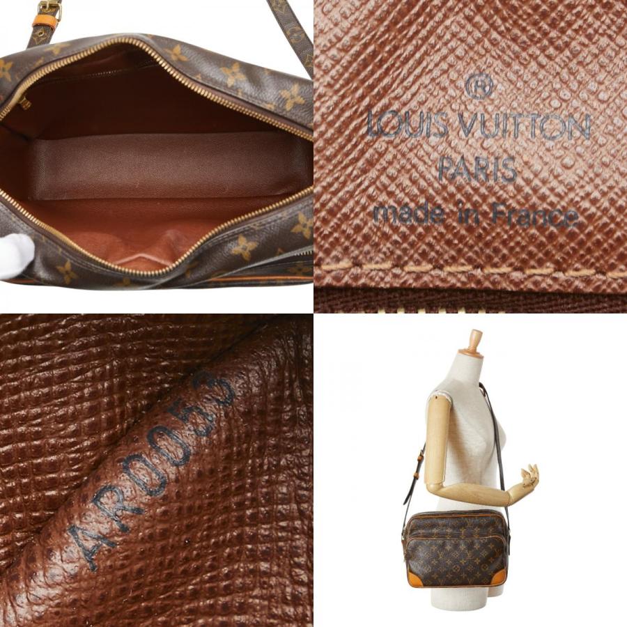 ルイ・ヴィトン LOUIS VUITTON ナイル ショルダーバッグ バッグ PVCコーティングキャンバス レザー モノグラム レディース ブラウン系 M45244 【中古】 LOUIS VUITTON ルイヴィトン ショルダーバッグ モノグラム Nile ナイル