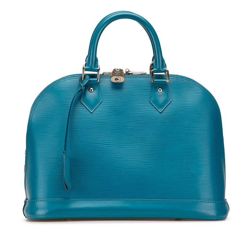 Louis Vuitton エピレザー ハンドバッグ 青 楽天市場】【バッグ】LOUIS VUITTON ルイ ヴィトン エピ アルマ