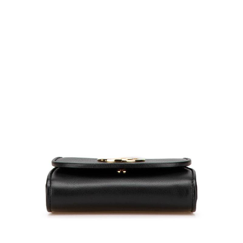【ほぼ新品】GUCCI ブロンディ ミディアム チェーンウォレット 黒　レザー GUCCI - 【ほぼ新品】GUCCI ブロンディ ミディアム チェーンウォレット