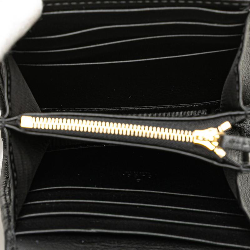 【ほぼ新品】GUCCI ブロンディ ミディアム チェーンウォレット 黒　レザー GUCCI - 【ほぼ新品】GUCCI ブロンディ ミディアム チェーンウォレット