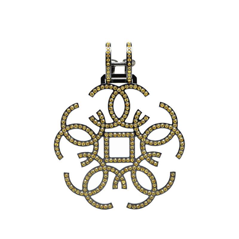 CHANEL（シャネル） ココマーク ラインストーン 片耳 イヤリング