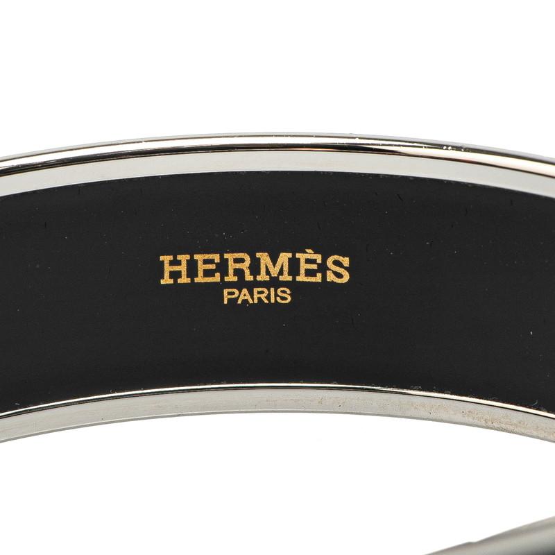 HERMES（エルメス） エマイユGM 七宝焼き ブレスレット シルバー
