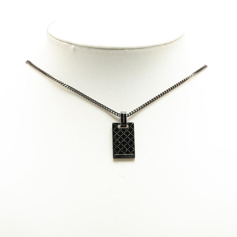 グッチ ペンダントネックレス SV925 シルバー レディース GUCCI 【中古 