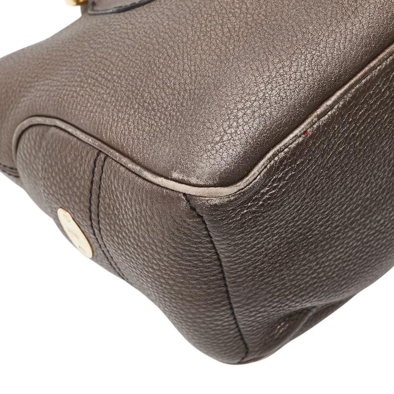 CELINE（セリーヌ） ブギーバッグ ハンドバッグ ブラウン レザー