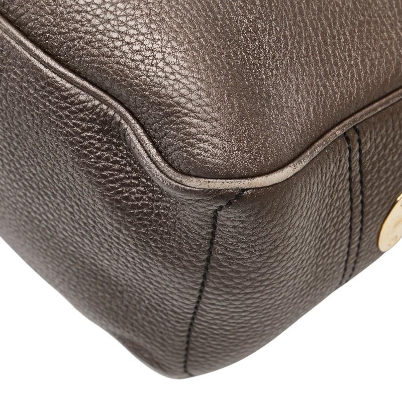 CELINE（セリーヌ） ブギーバッグ ハンドバッグ ブラウン レザー