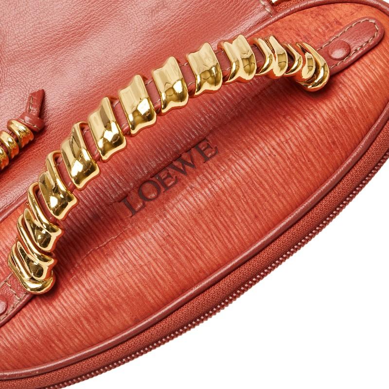 LOEWE（ロエベ） バラスケス ハンドバッグ バニティバッグ ブラウン
