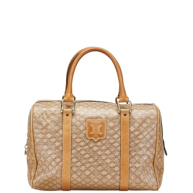 セリーヌ CELINE ハンドバッグ マカダム ミニボストン PVC レディース