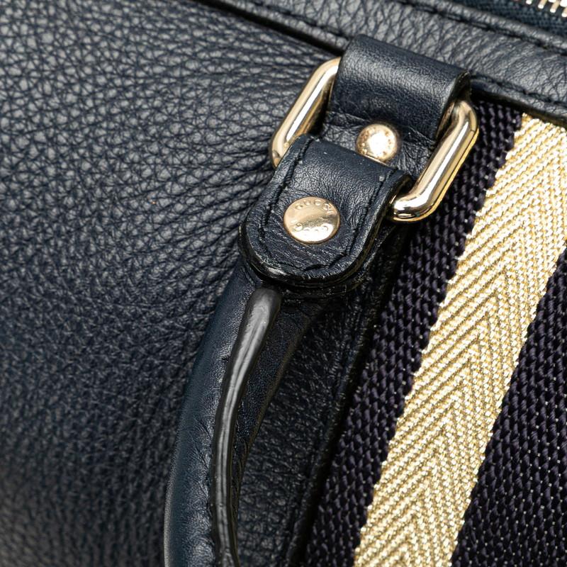 GUCCI グッチ GGキャンバス シェリーライン ミニボストンバッグ