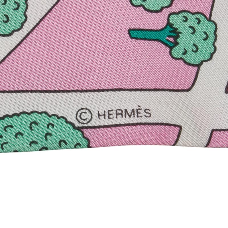 HERMES エルメス ツイリー LES NOUVEAUX AMOUREUX DE PARIS 新 パリの  