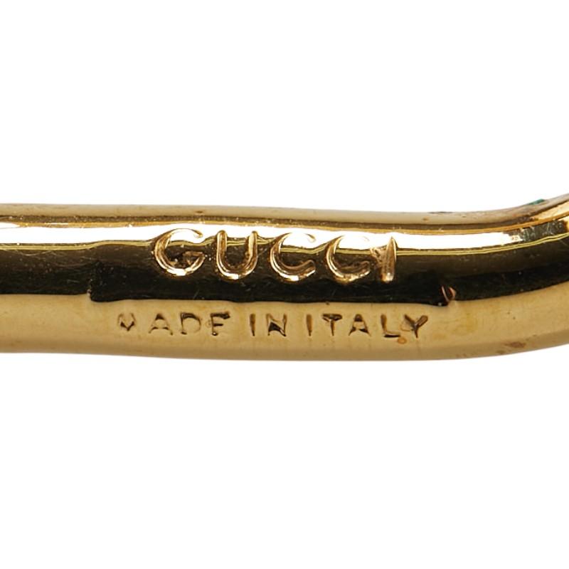 GUCCI（グッチ） インターロッキングG チャーム キーホルダー ゴールド