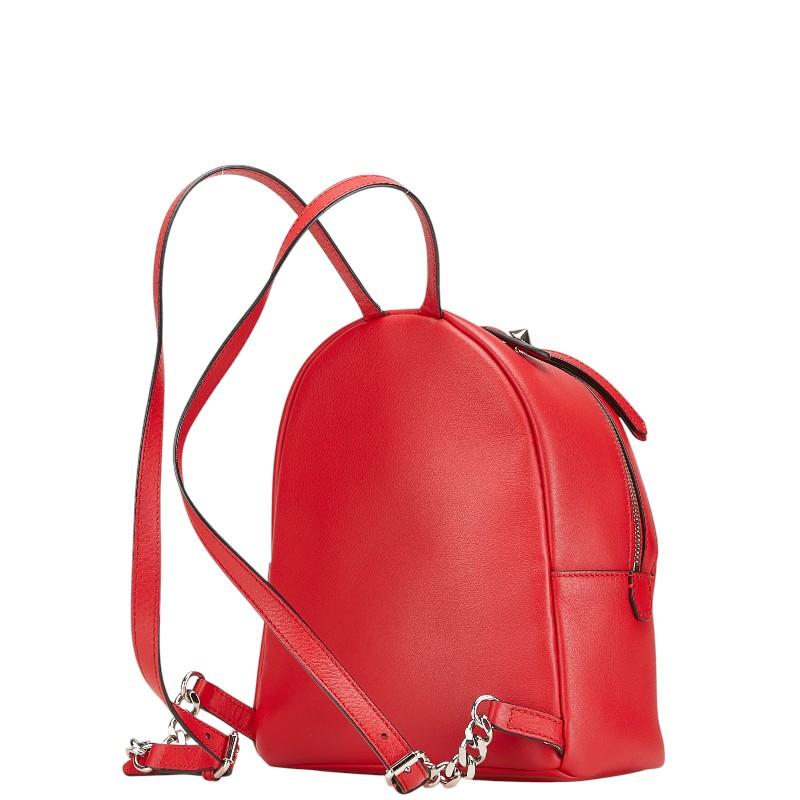 FENDI（フェンディ） スタッズ チェーン リュック バックパック 8BZ038