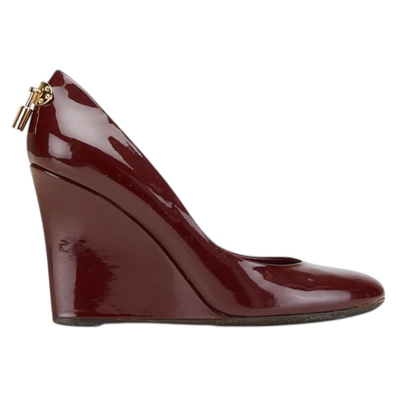 LOUIS VUITTON ルイ ヴィトン パドロック 南京錠 パンプス