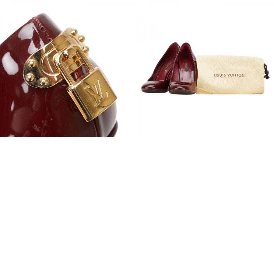 美品】ルイヴィトンLOUIS VUITTON パテントレザー パンプス22.5