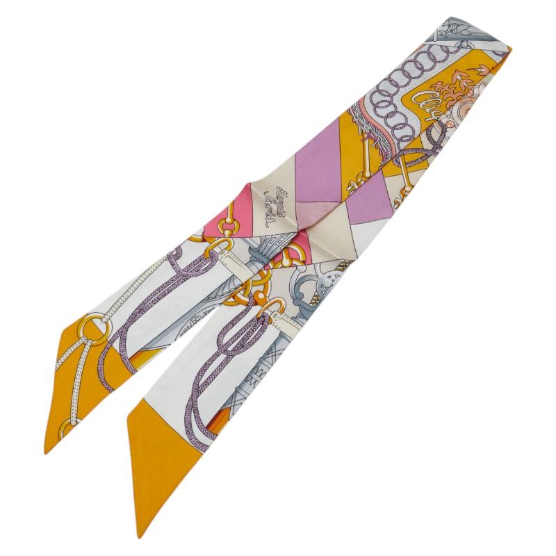 HERMES エルメス ツイリー スカーフ Cliquetis クリケティス HERMES（エルメス） ツイリー CLIQUETIS クリケティス スカーフ マルチ
