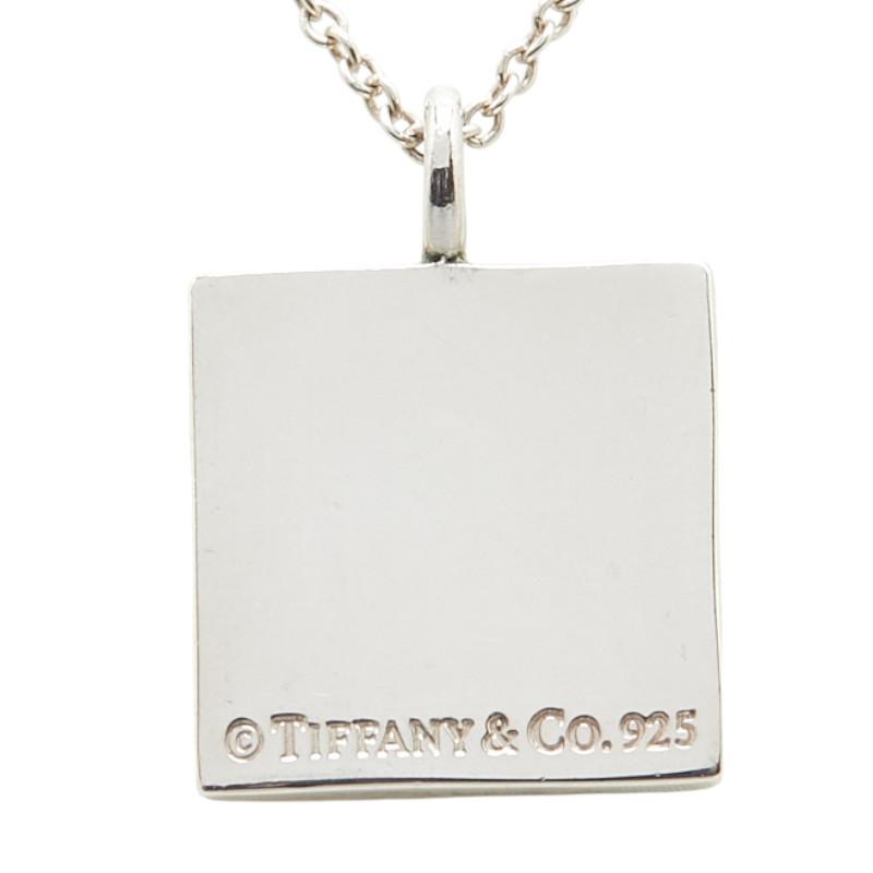TIFFANY&Co.（ティファニー） ノーツ スクエア ネックレス SV925