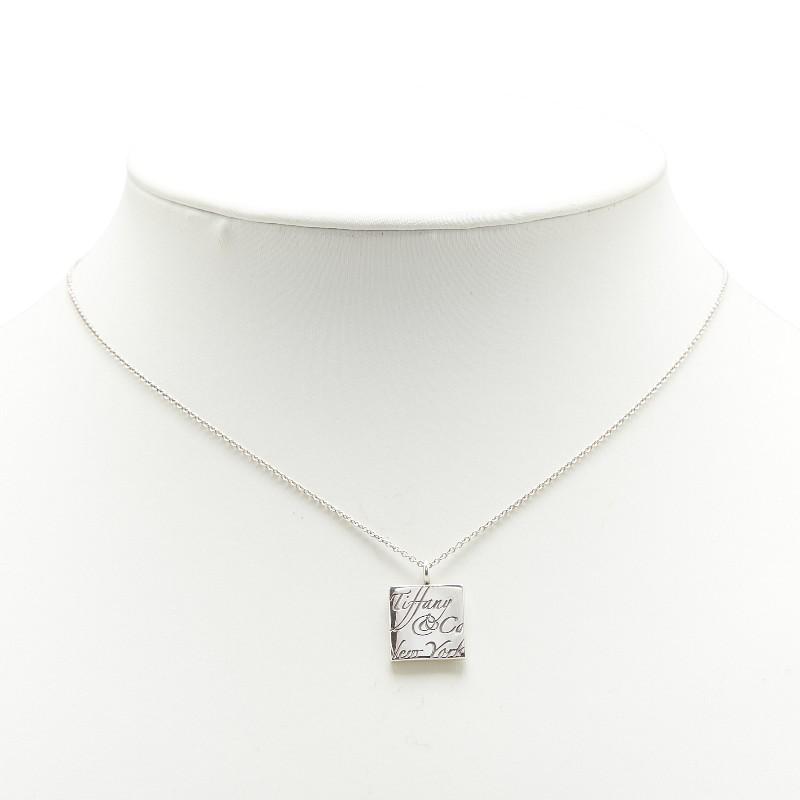 TIFFANY&Co.（ティファニー） ノーツ スクエア ネックレス SV925