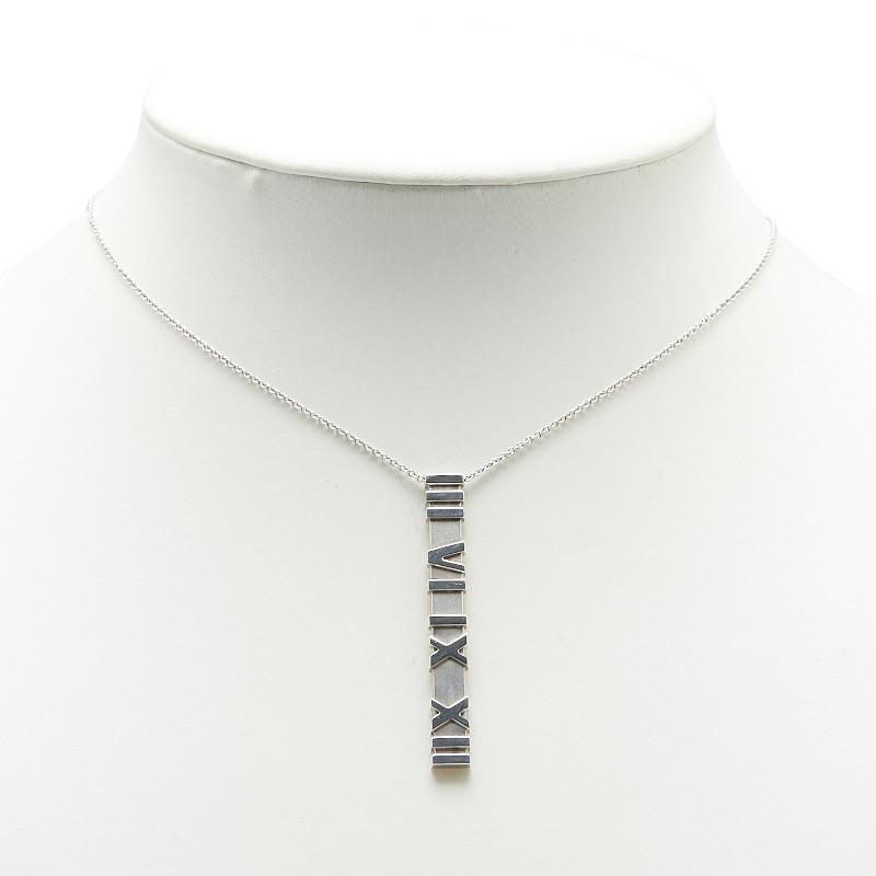 TIFFANY&Co.（ティファニー） アトラス バー ペンダントネックレス 