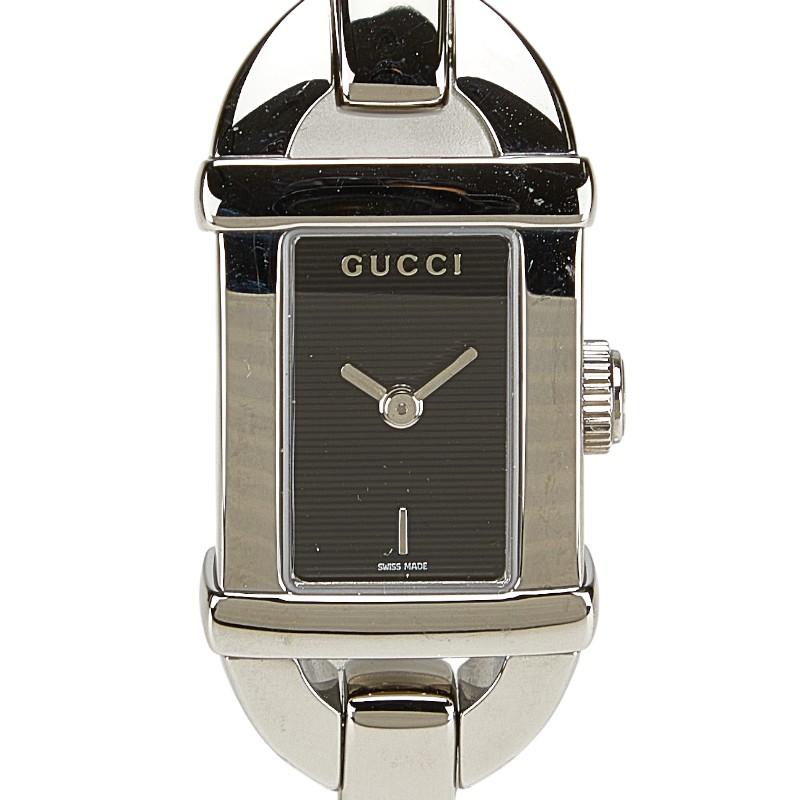 GUCCI グッチ バンブー バングルウォッチ 6800L レディース 腕時計 GUCCI グッチ 時計 バンブー バングルウォッチ 6800L シルバー
