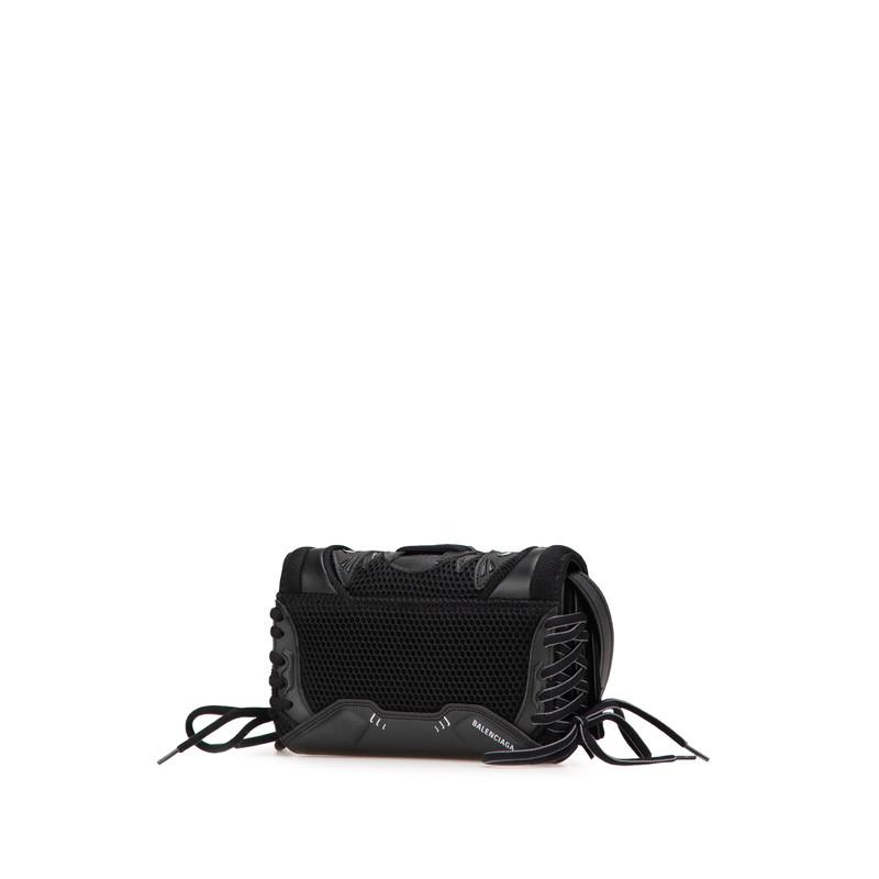 BALENCIAGA ブラック ショルダーバッグスニーカーヘッド BALENCIAGA バレンシアガ SNEAKERHEAD ショルダー バッグ