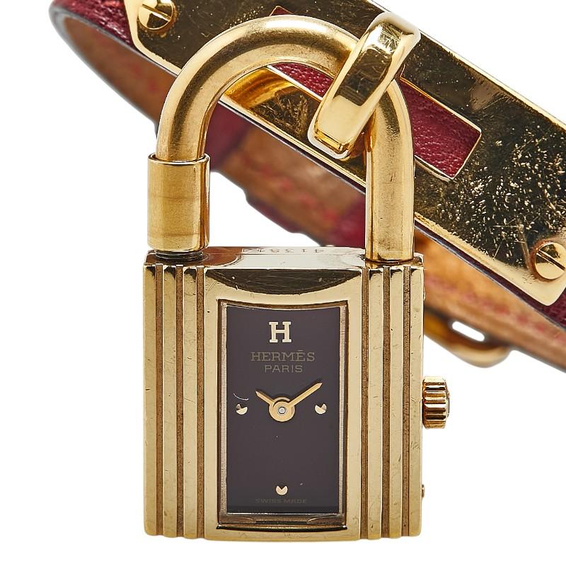 HERMES エルメス ケリーウォッチ 腕時計 KE1.201 クオーツ