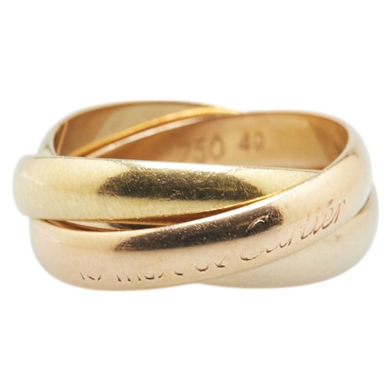 Cartier（カルティエ） トリニティ リング 指輪 #49 K18YG イエロー