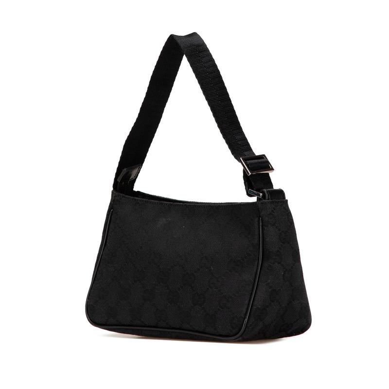 GUCCI（グッチ） GGキャンバス ショルダーバッグ 106644 ブラック