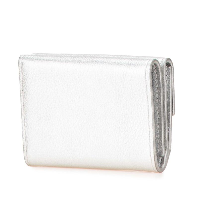 超美品 LOUIS VUITTON ロックミニ シルバー 財布 ヴィトン LOUIS VUITTON（ルイ・ヴィトン） ルイ ヴィトン ポルトフォイユ