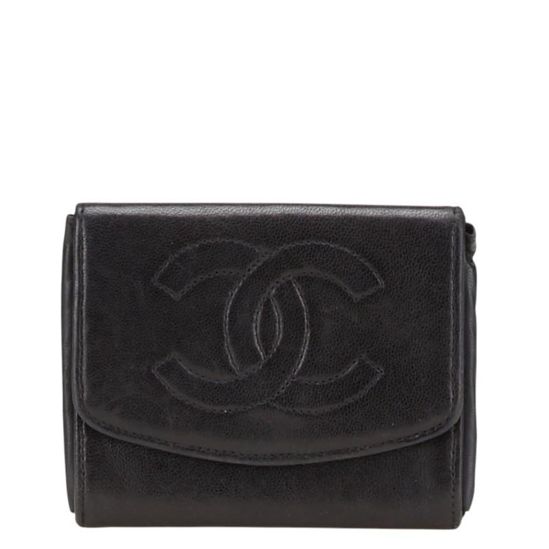 CHANEL シャネル ココマーク コインケース 小銭入れ ブラック