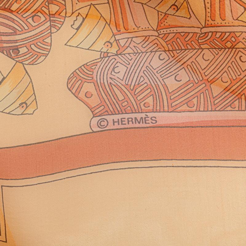 HERMES エルメス カレ140 カレジェアン RENCONTRE OCEANE 大西洋の  