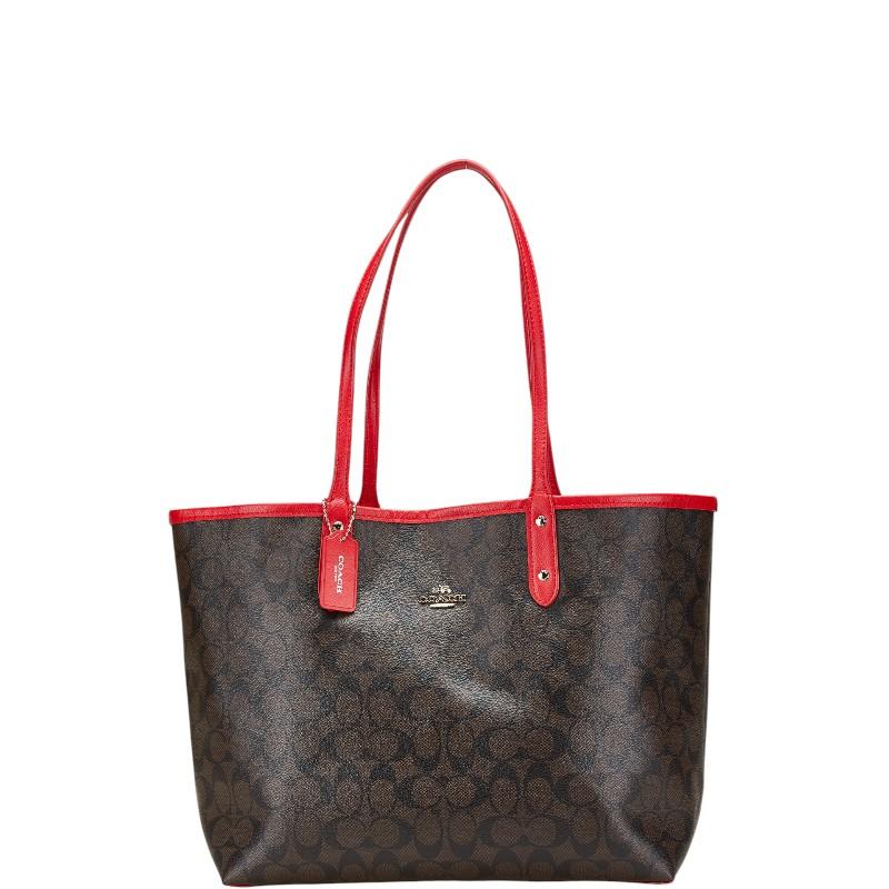 COACH（コーチ） シグネチャー リバーシブル トートバッグ