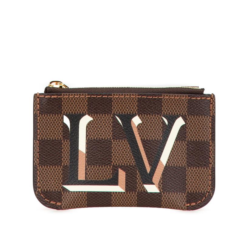 ルイ ヴィトン ダミエ ベルモントNV MM 付属ポーチ ポーチ ケース N60293 ブラウン マルチカラー PVC LOUIS VUITTON 【中古】 LOUIS VUITTON（ルイ・ヴィトン） ルイ ヴィトン ダミエ ベルモントNV
