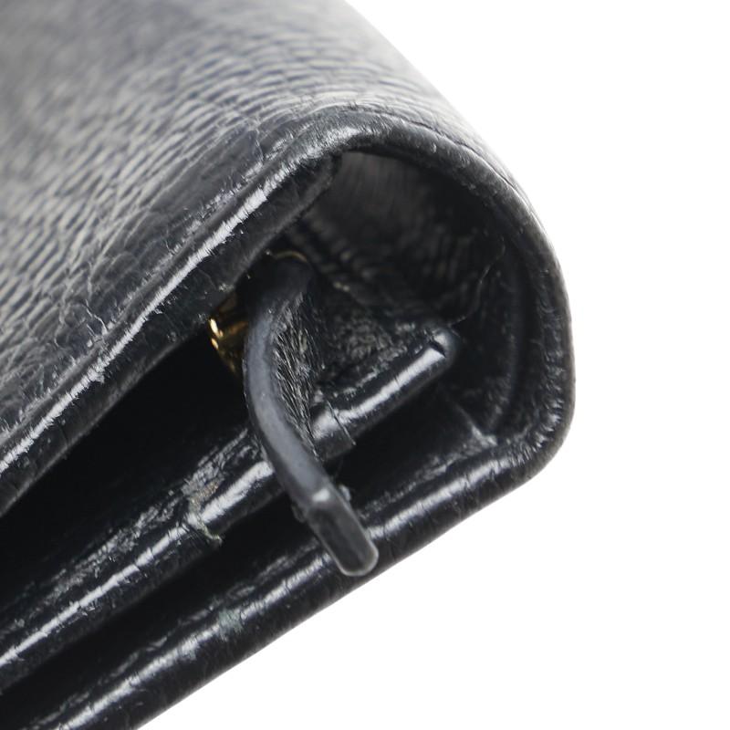 GUCCI グッチ GGマーモント 二つ折り財布 456126 ブラック