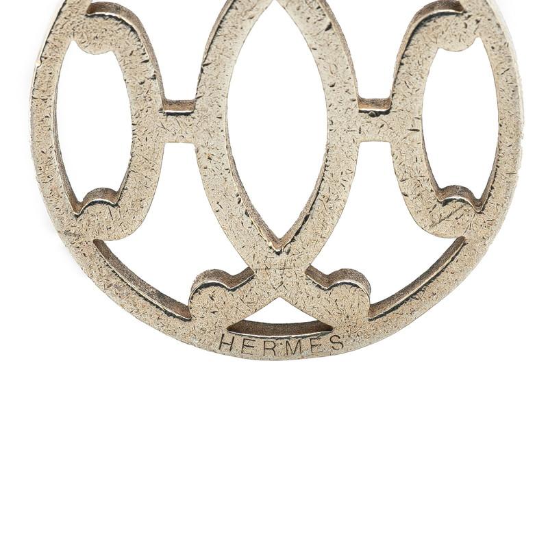 HERMES（エルメス） キス Hモチーフ チャーム バッグチャーム シルバー