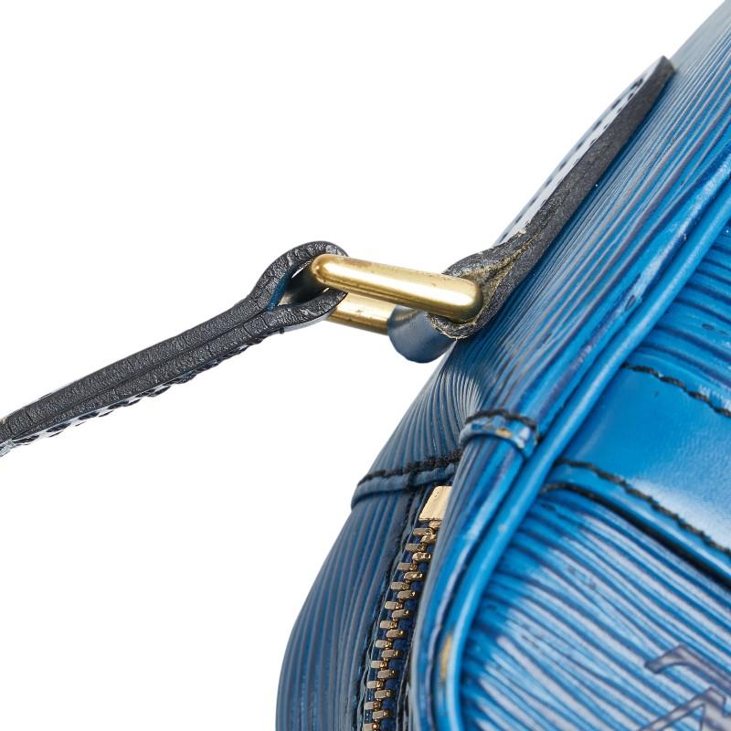 ルイ ヴィトン エピ トロカデロ24 斜め掛け ショルダーバッグ M52315 トレドブルー レザー レディース LOUIS VUITTON 【中古】 LOUIS VUITTON（ルイ・ヴィトン） ルイ ヴィトン エピ トロカデロ24