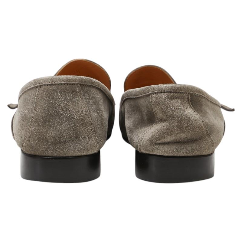 HERMES（エルメス） アピ H ローファー サイズ：42 1/2 グレー